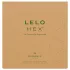 LELO Hex Organic - preservativo potente - látex natural - 36 unidades