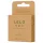 LELO Hex Organic - preservativo fino y resistente - látex natural - 3 unidades