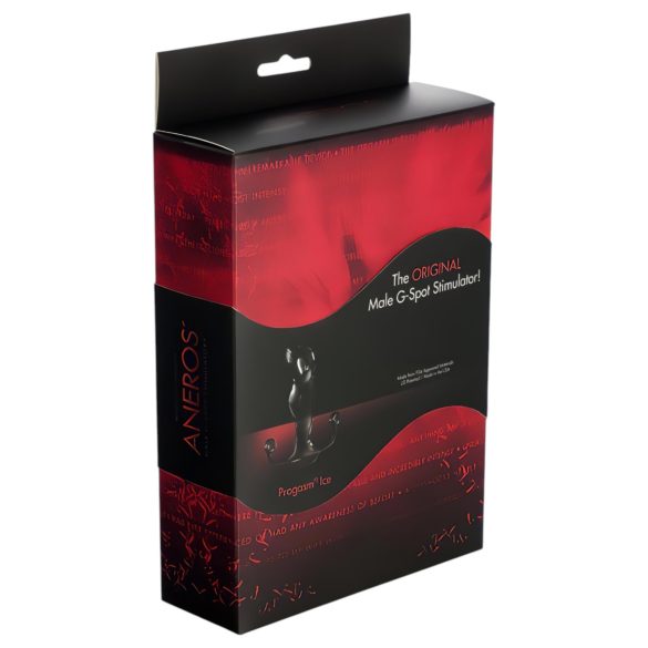 Aneros Black Ice - consolador prostático - silicona negra