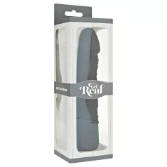 Classic Get Real - vibrador realista - silicona negra