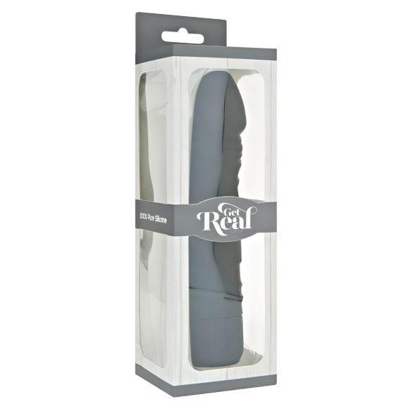 Classic Get Real - vibrador realista - silicona negra