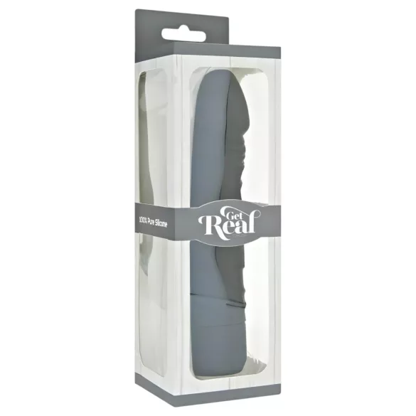 Classic Get Real - vibrador realista - silicona negra