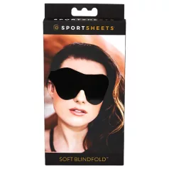 Sportsheets - antifaz suave elástico - negro