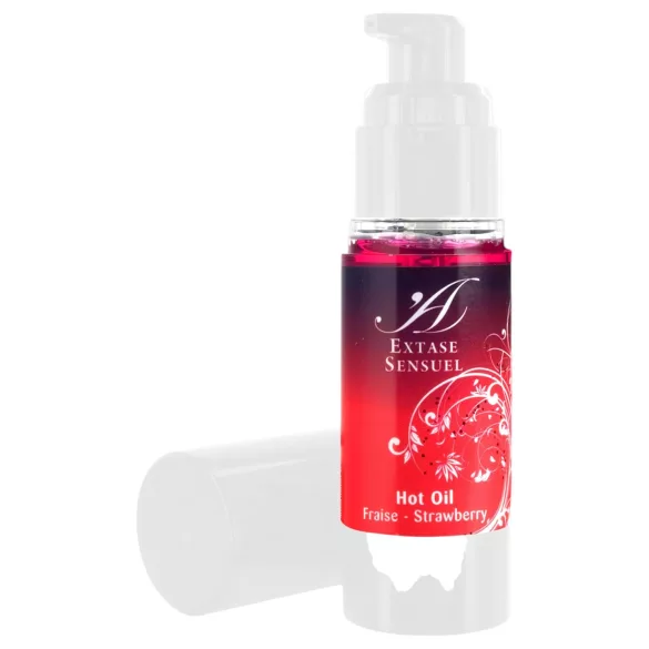 Extase Sensuel - aceite de masaje con efecto calor - fresa - 30ml