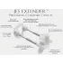 Jes-Extender - alargador de pene original - dispositivo estándar hasta 24 cm