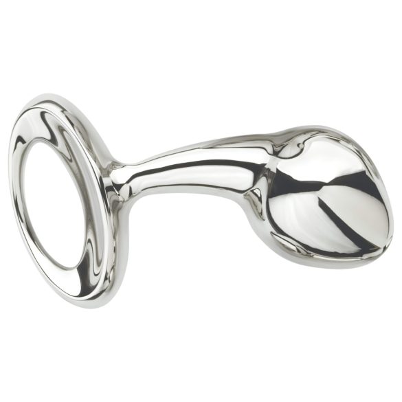 Njoy M - plug anal metálico mediano (plata)