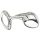 Njoy - plug anal grande - metal - color plata