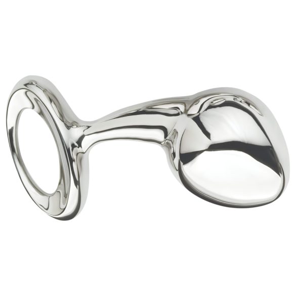 Njoy - plug anal grande - metal - color plata