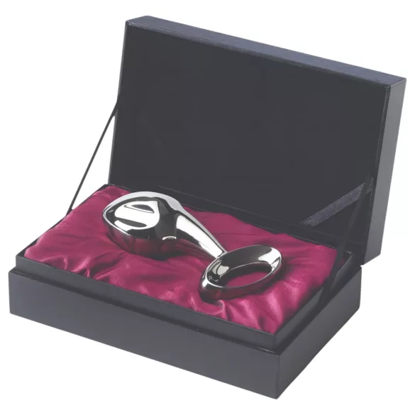 Njoy Pure Plug 2.0 - plug anal de metal - plateado