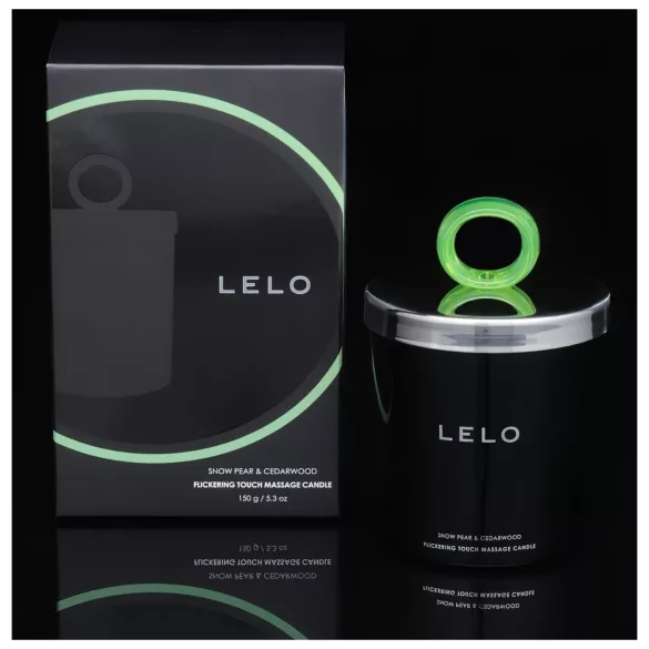 LELO - vela de masaje - pera y cedro - 150g