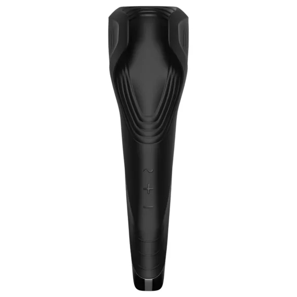 Satisfyer Men Wand - vibrador pene recargable impermeable silicona negro