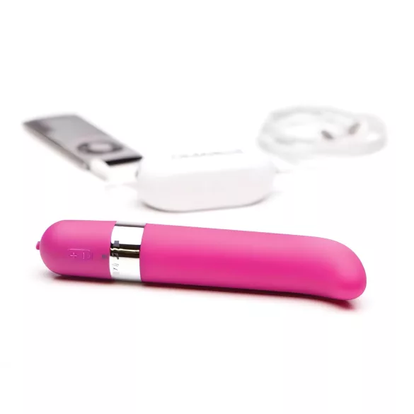OhMiBod Freestyle G - vibrador de punto G con control musical inalámbrico (rosa)