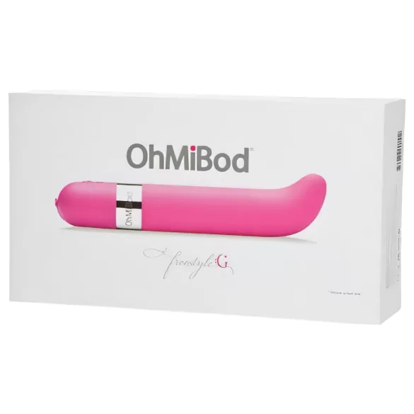 OhMiBod Freestyle G - vibrador de punto G con control musical inalámbrico (rosa)