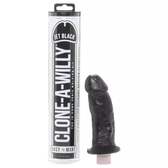 Clone-a-Willy - kit de molde pene con vibrador - negro