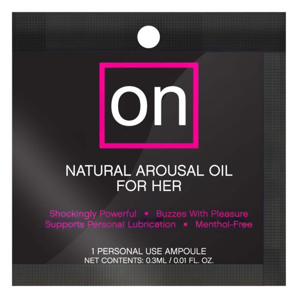 Aceite Sensuva ON para la excitación íntima de mujeres (0,5 ml)