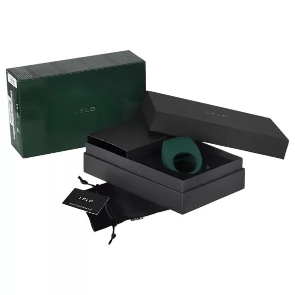LELO Tor 2 - anillo vibrador recargable para pene - silicona verde