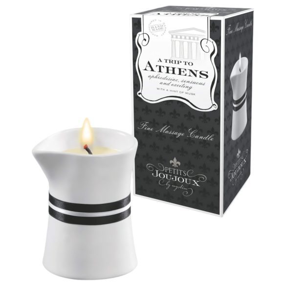 Petits Joujoux Athens - Vela de masaje - Perfume al almizcle (120ml)