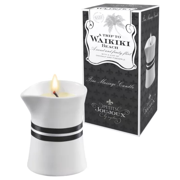 Petits Joujoux Waikiki - vela de masaje - coco piña - 120 ml