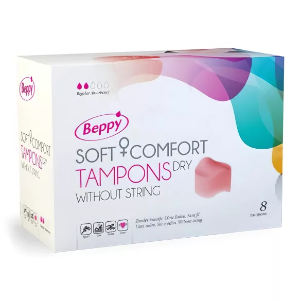 Beppy - tampón seco - paquete de 8 unidades
