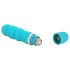 Vibrador Bcute Pearl - turquesa, impermeable y perlas