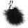 S&M - pinzas con plumas negras