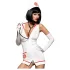 Obsessive - disfraz de enfermera - set completo - blanco (S/M)