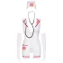 Obsessive - disfraz de enfermera - set completo - blanco (S/M)