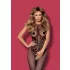 Obsessive - body de red con tiras al cuello y estampado - negro (S-L)