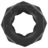 BathMate - anillo para pene de silicona Spartan - negro