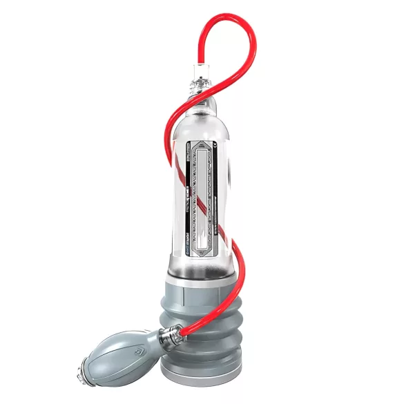 BathMate Xtreme Hydromax 9 - bomba de vacío para pene - set - transparente