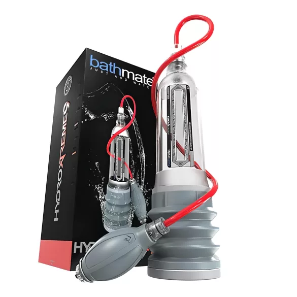 BathMate Xtreme Hydromax 9 - bomba de vacío para pene - set - transparente