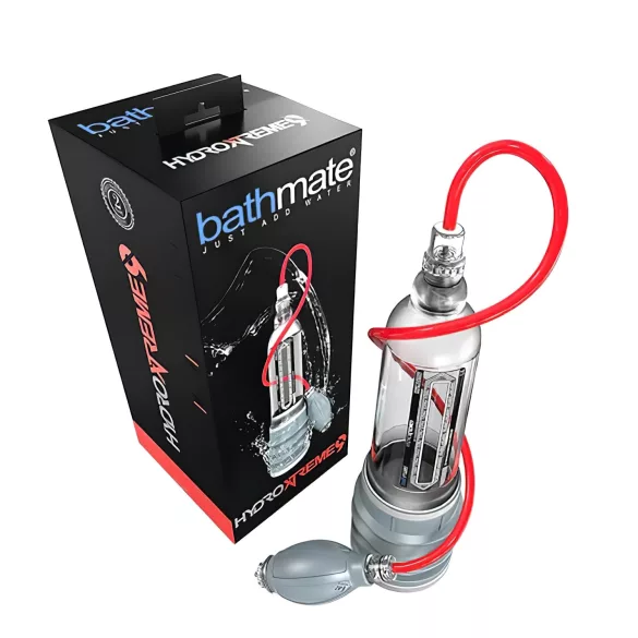 BathMate Xtreme Hydromax 9 - bomba de vacío para pene - set - transparente