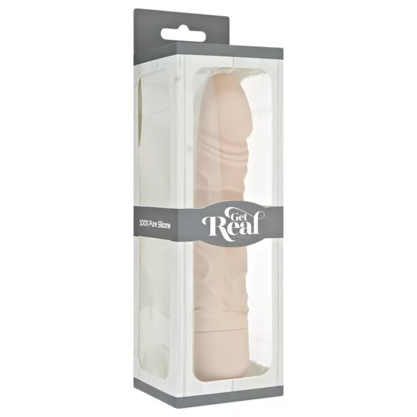 Classic Get Real - vibrador realista silicona color natural