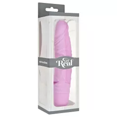 Classic Get Real - vibrador realista - silicona - rosa