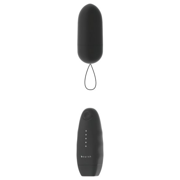 B SWISH - huevo vibrador a control remoto (negro)