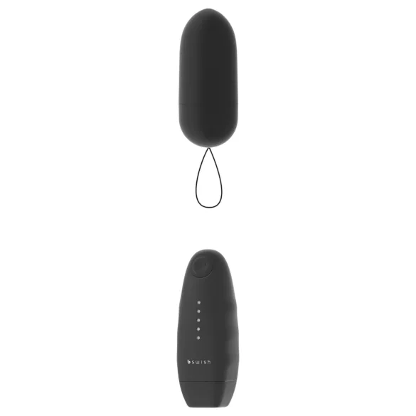 B SWISH - huevo vibrador inalámbrico - silicona negra