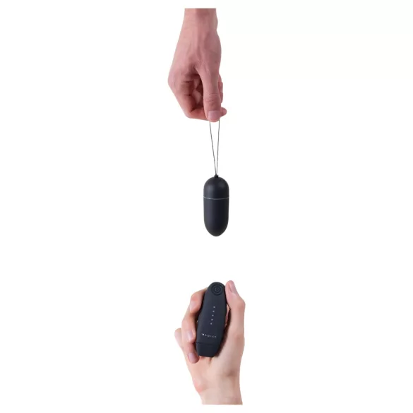 B SWISH - huevo vibrador inalámbrico - silicona negra