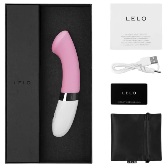 LELO Gigi 2 - vibrador punto G - silicona - rosa