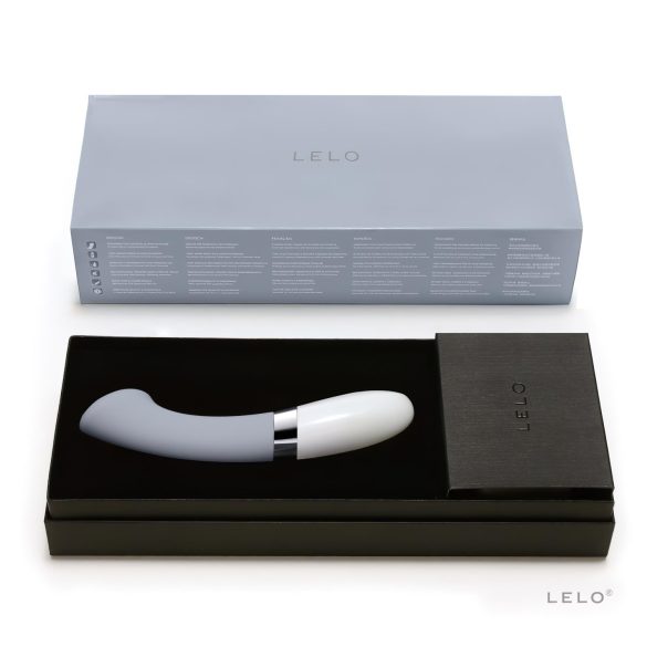 LELO Gigi 2 - vibrador de silicona para punto G (azul)