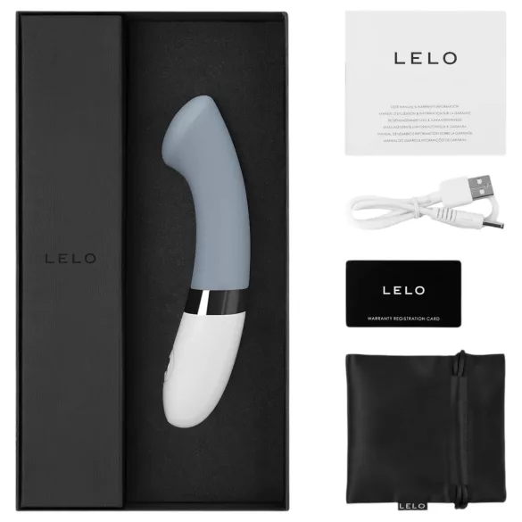 LELO Gigi 2 - vibrador punto G - silicona - gris