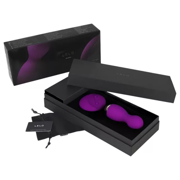 LELO - huevo vibrador rotatorio - silicona lila