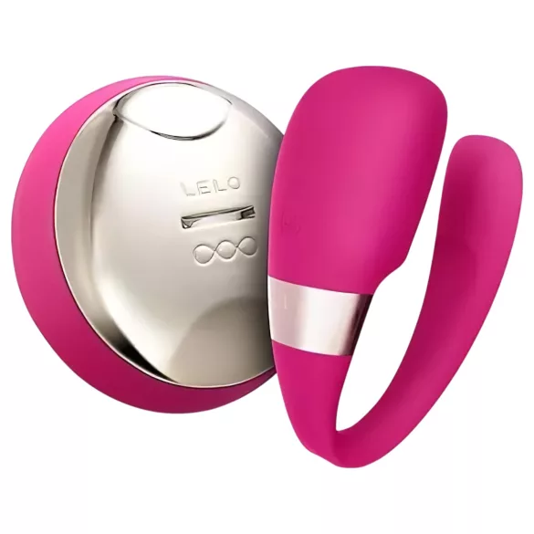 LELO Tiani 3 - vibrador para parejas - silicona - rosa