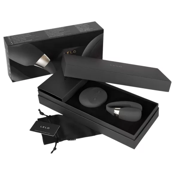LELO Tiani 3 - vibrador para parejas - silicona - negro