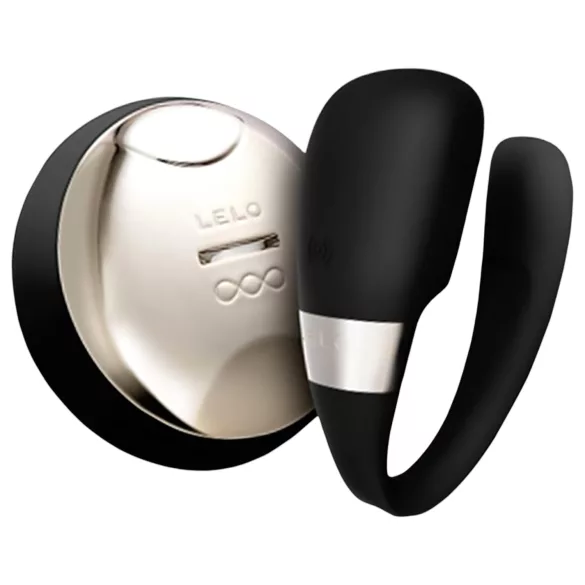 LELO Tiani 3 - vibrador para parejas - silicona - negro