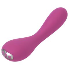   Je Joue Uma - vibrador punto G recargable impermeable silicona rosa