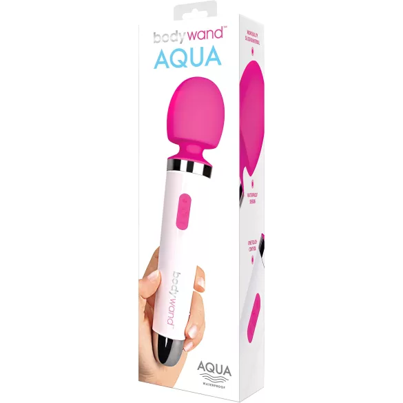 Bodywand - Vibrador masajeador impermeable - blanco/rosa