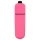 Love Bullet - mini vibrador impermeable - silicona rosa