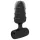 Love Plug - mini plug anal vibrador - silicona negra