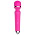 Nalone Rock Wand - vibrador masajeador recargable - silicona rosa