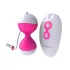 NALONE Miu Miu - bolas chinas recargables con mando - silicona rosa